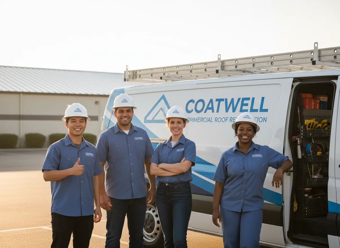 Commercial roof coating company in Riverside, OR